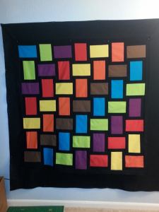 Practice Quilt Top Completed