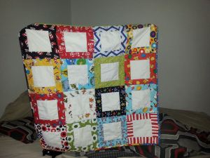 Cat in the Hat baby quilt
